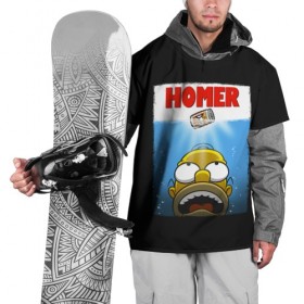 Накидка на куртку 3D с принтом Homer в городе Новоалтайск, 100% полиэстер |  | bart | beer | family | homer | jaws | lisa | maggie | marge | shark | simpson | simpsons | thesimpsons | акула | барт | гомер | лиза | мардж | мегги | семья | симпсоны | челюсти