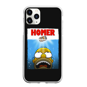 Чехол для iPhone 11 Pro Max матовый с принтом Homer в городе Новоалтайск, Силикон |  | bart | beer | family | homer | jaws | lisa | maggie | marge | shark | simpson | simpsons | thesimpsons | акула | барт | гомер | лиза | мардж | мегги | семья | симпсоны | челюсти