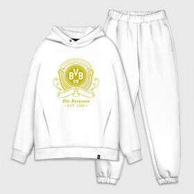 Мужской костюм хлопок OVERSIZE с принтом Боруссия в городе Новоалтайск,  |  | borussia | dortmund | football | germany | sport | боруссия | бундеслига | германия | гол | дортмунд | клуб | кубок | спорт | тренер | футбол | чемпион | чемпионат