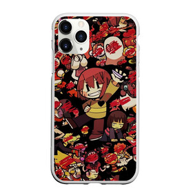 Чехол для iPhone 11 Pro матовый с принтом UNDERTALE CHARA в городе Новоалтайск, Силикон |  | sans | undertale | андертале | андертейл | игра | подземная история | подземная сказка | санс | ундертале | фриск | чара
