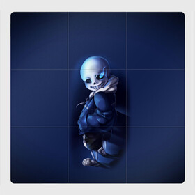Магнитный плакат 3Х3 с принтом UNDERTALE в городе Новоалтайск, Полимерный материал с магнитным слоем | 9 деталей размером 9*9 см | sans | undertale | андертале | андертейл | игра | подземная история | подземная сказка | санс | ундертале | фриск | чара