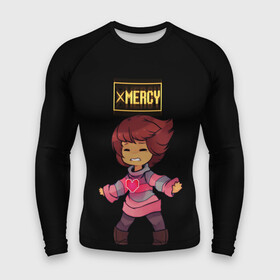 Мужской рашгард 3D с принтом UNDERTALE FRISK в городе Новоалтайск,  |  | chara | frisk | sans | undertale | андертале | андертейл | игра | подземная история | подземная сказка | санс | ундертале | фриск | чара