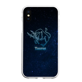 Чехол для iPhone XS Max матовый с принтом Телец 3D в городе Новоалтайск, Силикон | Область печати: задняя сторона чехла, без боковых панелей | taurus | зодиак | телец