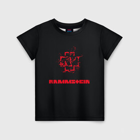 Детская футболка 3D с принтом Rammstein в городе Новоалтайск, 100% гипоаллергенный полиэфир | прямой крой, круглый вырез горловины, длина до линии бедер, чуть спущенное плечо, ткань немного тянется | kruspe | lindemann | metal | oliver | rammstein | richard | riedel | rock | till | кристиан | круспе | линдеманн | лоренц | метал | оливер | рамштайн | ридель | рихард | рок | тилль