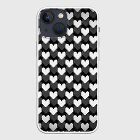 Чехол для iPhone 13 mini с принтом UNDERTALE в городе Новоалтайск,  |  | chara | frisk | sans | undertale | андертале | андертейл | игра | подземная история | подземная сказка | санс | сердечки | сердце | ундертале | фриск | чара