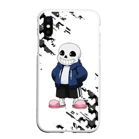 Чехол для iPhone XS Max матовый с принтом UNDERTALE в городе Новоалтайск, Силикон | Область печати: задняя сторона чехла, без боковых панелей | Тематика изображения на принте: chara | frisk | sans | undertale | андертале | андертейл | игра | подземная история | подземная сказка | санс | ундертале | фриск | чара