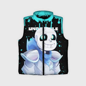 Детский жилет утепленный 3D с принтом UNDERTALE в городе Новоалтайск,  |  | Тематика изображения на принте: chara | frisk | sans | undertale | андертале | андертейл | игра | подземная история | подземная сказка | санс | ундертале | фриск | чара