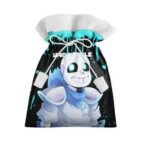 Подарочный 3D мешок с принтом UNDERTALE в городе Новоалтайск, 100% полиэстер | Размер: 29*39 см | chara | frisk | sans | undertale | андертале | андертейл | игра | подземная история | подземная сказка | санс | ундертале | фриск | чара