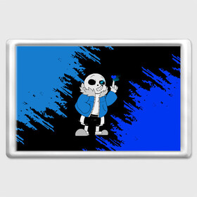 Магнит 45*70 с принтом UNDERTALE в городе Новоалтайск, Пластик | Размер: 78*52 мм; Размер печати: 70*45 | chara | frisk | sans | undertale | андертале | андертейл | игра | подземная история | подземная сказка | санс | ундертале | фриск | чара