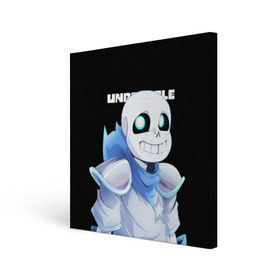 Холст квадратный с принтом UNDERTALE в городе Новоалтайск, 100% ПВХ |  | chara | frisk | sans | undertale | андертале | андертейл | игра | подземная история | подземная сказка | санс | ундертале | фриск | чара