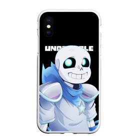 Чехол для iPhone XS Max матовый с принтом UNDERTALE в городе Новоалтайск, Силикон | Область печати: задняя сторона чехла, без боковых панелей | Тематика изображения на принте: chara | frisk | sans | undertale | андертале | андертейл | игра | подземная история | подземная сказка | санс | ундертале | фриск | чара