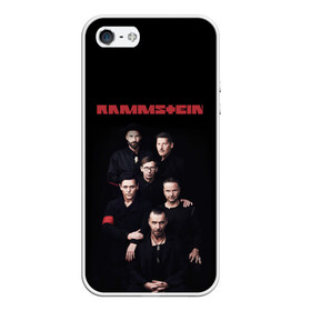 Чехол для iPhone 5/5S матовый с принтом Rammstein в городе Новоалтайск, Силикон | Область печати: задняя сторона чехла, без боковых панелей | kruspe | lindemann | metal | oliver | rammstein | richard | riedel | rock | till | кристиан | круспе | линдеманн | лоренц | метал | оливер | рамштайн | ридель | рихард | рок | тилль