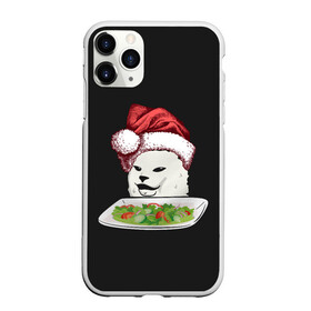 Чехол для iPhone 11 Pro Max матовый с принтом Woman Yelling at Cat в городе Новоалтайск, Силикон |  | cat | cats | christmas | mem | meme | memes | new year | xmas | женщина | кот | кричит | мем | мемы | на кота | новый год | рождество