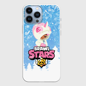 Чехол для iPhone 13 Pro Max с принтом Brawl Stars Leon Unicorn в городе Новоалтайск,  |  | Тематика изображения на принте: 2020 | brawl | brawl stars | christmas | leon | new year | stars | бравл старс | брол старс | единорог | зима | игра | леон | новогодний | новый год | рождество | снег | снежинки