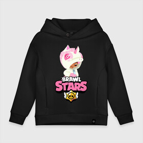 Детское худи Oversize хлопок с принтом Brawl Stars Leon Unicorn в городе Новоалтайск, френч-терри — 70% хлопок, 30% полиэстер. Мягкий теплый начес внутри —100% хлопок | боковые карманы, эластичные манжеты и нижняя кромка, капюшон на магнитной кнопке | brawl | brawl stars | leon | stars | unicorn | бравл старс | брол старс | единорог | игра | леон | мобильная игра | мобильные игры