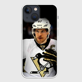 Чехол для iPhone 13 mini с принтом Сидни Кросби в городе Новоалтайск,  |  | canada | crosby | hockey | nhl | penguins | pittsburgh | pittsburgh penguins | usa | канада | кросби | нхл | пингвинз | питтсбург | питтсбург пингвинз | сидни кросби | спорт | сша | хоккей | шайба