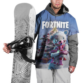 Накидка на куртку 3D с принтом Fortnite Новогодний в городе Новоалтайск, 100% полиэстер |  | christmas | epic games | fortnite | игры | новый год | рождество | фортнайт