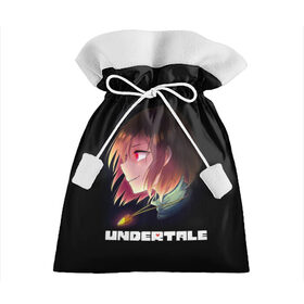 Подарочный 3D мешок с принтом UNDERTALE в городе Новоалтайск, 100% полиэстер | Размер: 29*39 см | chara | frisk | sans | undertale | андертале | андертейл | игра | подземная сказка | санс | ундертале | фриск | чара