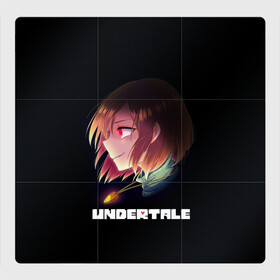 Магнитный плакат 3Х3 с принтом UNDERTALE в городе Новоалтайск, Полимерный материал с магнитным слоем | 9 деталей размером 9*9 см | chara | frisk | sans | undertale | андертале | андертейл | игра | подземная сказка | санс | ундертале | фриск | чара
