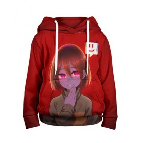 Детская толстовка 3D с принтом UNDERTALE в городе Новоалтайск, 100% полиэстер | двухслойный капюшон со шнурком для регулировки, мягкие манжеты на рукавах и по низу толстовки, спереди карман-кенгуру с мягким внутренним слоем | chara | frisk | sans | undertale | андертале | андертейл | игра | подземная сказка | санс | ундертале | фриск | чара