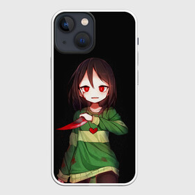 Чехол для iPhone 13 mini с принтом UNDERTALE в городе Новоалтайск,  |  | chara | frisk | sans | undertale | андертале | андертейл | игра | подземная сказка | санс | ундертале | фриск | чара