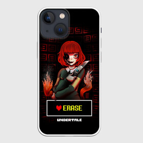 Чехол для iPhone 13 mini с принтом UNDERTALE в городе Новоалтайск,  |  | chara | frisk | sans | undertale | андертале | андертейл | игра | подземная сказка | санс | ундертале | фриск | чара