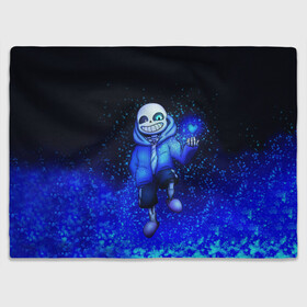 Плед 3D с принтом UNDERTALE в городе Новоалтайск, 100% полиэстер | закругленные углы, все края обработаны. Ткань не мнется и не растягивается | chara | frisk | sans | undertale | андертале | андертейл | игра | подземная история | подземная сказка | санс | ундертале | фриск | чара