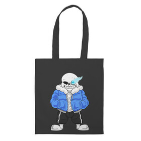 Шоппер 3D с принтом UNDERTALE в городе Новоалтайск, 100% полиэстер | Плотность: 200 г/м2; Размер: 34×35 см; Высота лямок: 30 см | chara | frisk | sans | undertale | андертале | андертейл | игра | подземная история | подземная сказка | санс | ундертале | фриск | чара