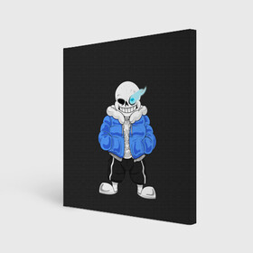 Холст квадратный с принтом UNDERTALE в городе Новоалтайск, 100% ПВХ |  | chara | frisk | sans | undertale | андертале | андертейл | игра | подземная история | подземная сказка | санс | ундертале | фриск | чара