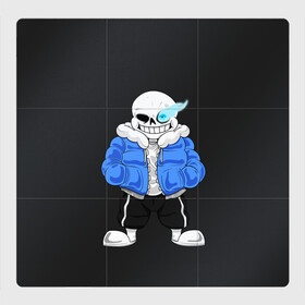 Магнитный плакат 3Х3 с принтом UNDERTALE в городе Новоалтайск, Полимерный материал с магнитным слоем | 9 деталей размером 9*9 см | chara | frisk | sans | undertale | андертале | андертейл | игра | подземная история | подземная сказка | санс | ундертале | фриск | чара