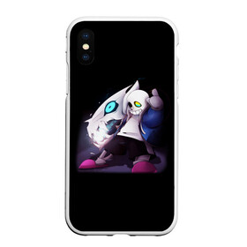 Чехол для iPhone XS Max матовый с принтом UNDERTALE в городе Новоалтайск, Силикон | Область печати: задняя сторона чехла, без боковых панелей | chara | frisk | sans | undertale | андертале | андертейл | игра | подземная история | подземная сказка | санс | ундертале | фриск | чара
