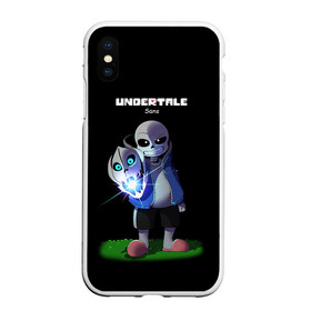 Чехол для iPhone XS Max матовый с принтом UNDERTALE в городе Новоалтайск, Силикон | Область печати: задняя сторона чехла, без боковых панелей | chara | frisk | sans | undertale | андертале | андертейл | игра | подземная история | подземная сказка | санс | ундертале | фриск | чара