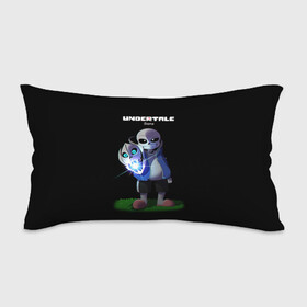 Подушка 3D антистресс с принтом UNDERTALE в городе Новоалтайск, наволочка — 100% полиэстер, наполнитель — вспененный полистирол | состоит из подушки и наволочки на молнии | chara | frisk | sans | undertale | андертале | андертейл | игра | подземная история | подземная сказка | санс | ундертале | фриск | чара