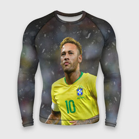 Мужской рашгард 3D с принтом Неймар в городе Новоалтайск,  |  | champions | football | neymar | psg | soccer | uefa | world cup | лига чемпионов | неймар | пари сен жермен | псж | форма | формы | футбол