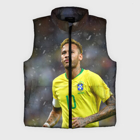 Мужской жилет утепленный 3D с принтом Неймар в городе Новоалтайск,  |  | champions | football | neymar | psg | soccer | uefa | world cup | лига чемпионов | неймар | пари сен жермен | псж | форма | формы | футбол