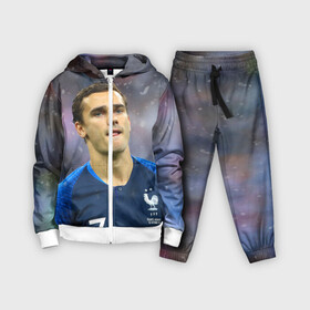 Детский костюм 3D с принтом Антуан Гризманн в городе Новоалтайск,  |  | griezmann | антуан гризманн | барселона | гризманн | сборная франции | франция
