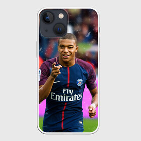 Чехол для iPhone 13 mini с принтом Килиан Мбаппе в городе Новоалтайск,  |  | champions | football | mbappe | psg | soccer | uefa | world cup | килиан мбаппе | лига чемпионов | мбаппе | пари сен жермен | псж | форма | формы | футбол