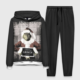 Мужской костюм 3D (с толстовкой) с принтом Гринч в городе Новоалтайск,  |  | christmas | claus | grinch stole | how the | jingle | merry | santa | гринч | гуманоид | диккенс | ктоград | олени | рождество | снежинки | чарльз