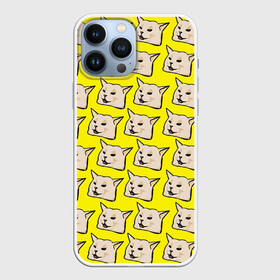 Чехол для iPhone 13 Pro Max с принтом woman yelling at cat в городе Новоалтайск,  |  | mem | woman yelling at cat | женщина кричит на кота | мем