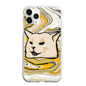 Чехол для iPhone 11 Pro матовый woman yelling at cat: в городе Новоалтайск, Силикон | | mem | woman yelling at cat | женщина кричит на кота | мем