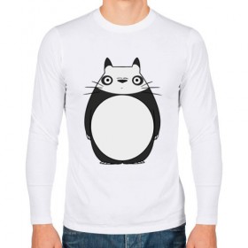 Мужской лонгслив хлопок с принтом Panda Totoro в городе Новоалтайск, 100% хлопок |  | Тематика изображения на принте: forest | friend | ghibli | japan | keeper | miyazaki | nature | neigbor | neighbour | panda | totoro | анимация | аниме | гибли | друг | животные | лес | любовь | милый | мир | миядзаки | мульт | мультфильм | панда | приключения | природа | сказка