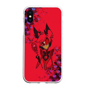 Чехол для iPhone XS Max матовый с принтом Hazbin Hotel Alastor в городе Новоалтайск, Силикон | Область печати: задняя сторона чехла, без боковых панелей | hazbin hotel | ад | ада | аластор | демоны | мультфильм | отель | отель хазбин | рай | сериал | чарли