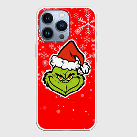 Чехол для iPhone 13 Pro с принтом ГРИНЧ. в городе Новоалтайск,  |  | grich | гринч | зелёное существо гринч | зеленый и волосатый | мультфильмы | новый год | новый год 2020 | рождество
