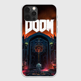 Чехол для iPhone 12 Pro Max с принтом DOOM - Hellgate в городе Новоалтайск, Силикон |  | Тематика изображения на принте: doom | eternal | game | gate | hell | horror | ад | врата | дум | игра | персонаж | хоррор | шутер