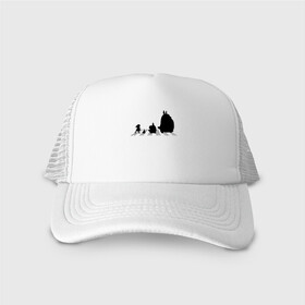 Кепка тракер с сеткой с принтом Totoro Beatles в городе Новоалтайск, трикотажное полотно; задняя часть — сетка | длинный козырек, универсальный размер, пластиковая застежка | abbey road | beatles | forest | friend | ghibli | japan | keeper | miyazaki | music | nature | neigbor | neighbo | rock | totoro | анимация | аниме | битлз | гибли | друг | животные | лес | любовь | милый | мир | миядзаки | музыка | мульт | мультфильм | п