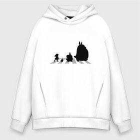 Мужское худи Oversize хлопок с принтом Totoro Beatles в городе Новоалтайск, френч-терри — 70% хлопок, 30% полиэстер. Мягкий теплый начес внутри —100% хлопок | боковые карманы, эластичные манжеты и нижняя кромка, капюшон на магнитной кнопке | Тематика изображения на принте: abbey road | beatles | forest | friend | ghibli | japan | keeper | miyazaki | music | nature | neigbor | neighbo | rock | totoro | анимация | аниме | битлз | гибли | друг | животные | лес | любовь | милый | мир | миядзаки | музыка | мульт | мультфильм | п