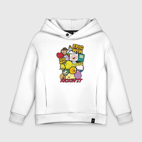 Детское худи Oversize хлопок с принтом Heroes Adventure Time в городе Новоалтайск, френч-терри — 70% хлопок, 30% полиэстер. Мягкий теплый начес внутри —100% хлопок | боковые карманы, эластичные манжеты и нижняя кромка, капюшон на магнитной кнопке | Тематика изображения на принте: adventure time | bmo | dsgngerzen | finn | ice king | jake | princess bubblegum | vdgerir | время приключений | парнишка | пёс | пес джейк | фин | финн и джейк
