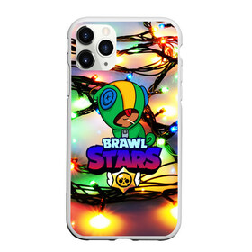Чехол для iPhone 11 Pro Max матовый с принтом BRAWL STARS НОВОГОДНИЙ в городе Новоалтайск, Силикон |  | Тематика изображения на принте: 2020 | android | brawl stars | crow | games | leon | mobile game | stars | бравл старс | ворон | игры | леон | мобильные игры