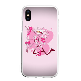Чехол для iPhone XS Max матовый с принтом ОТЕЛЬ ХАЗБИН в городе Новоалтайск, Силикон | Область печати: задняя сторона чехла, без боковых панелей | alastor | hazbin hotel | ад | ада | аластор | демоны | мультфильм | отель | отель хазбин | рай | сериал | чарли