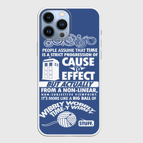Чехол для iPhone 13 Pro Max с принтом Doctor Who в городе Новоалтайск,  |  | Тематика изображения на принте: bbc | dimension | dr who | jenna coleman | jodie whittaker | matt smith | relative | resolution | space | tardis | the doctor | time | галлифрей | джоди уиттакер | доктор кто | тардис